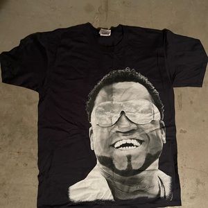 RARE Big Papi David Ortiz Face Shirt Reebok Size Large